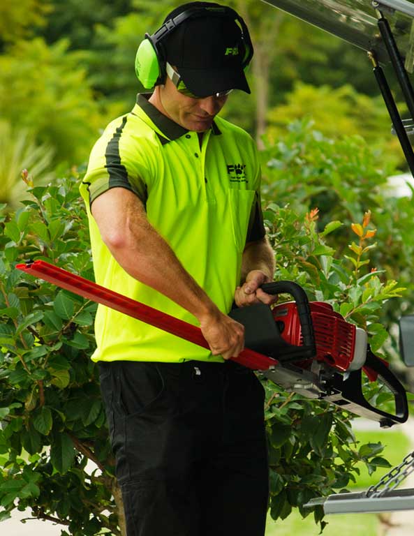 Fox Mowing team at work in Sydney