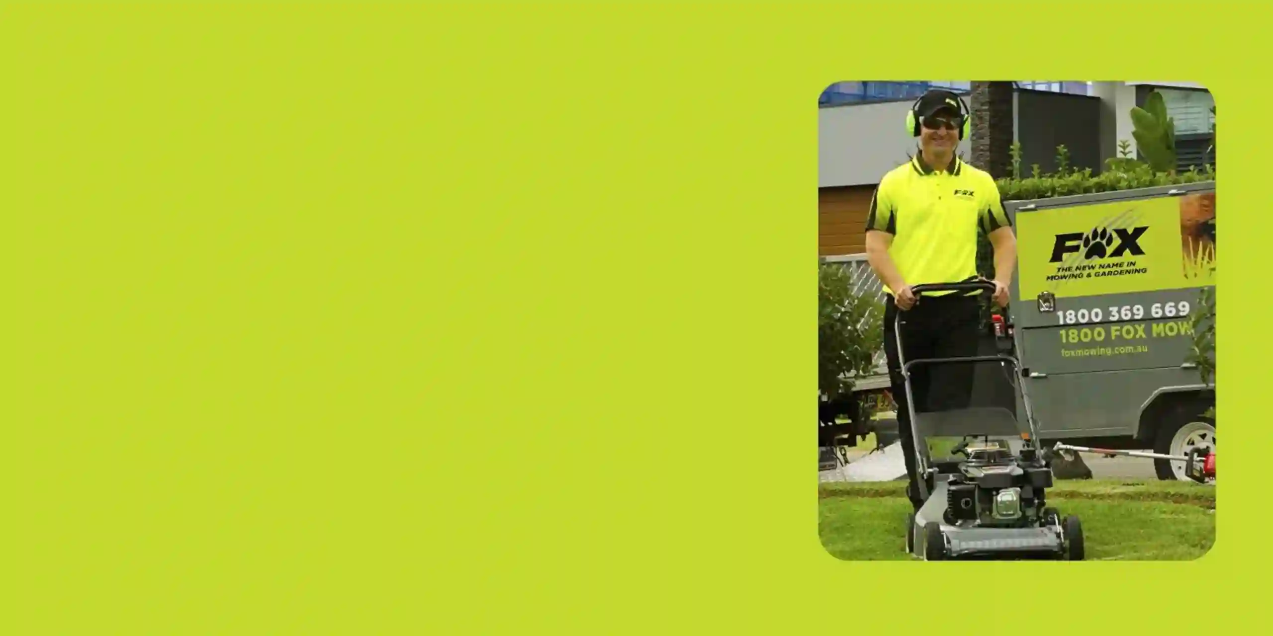 Locally Owned - foxmowing NSW