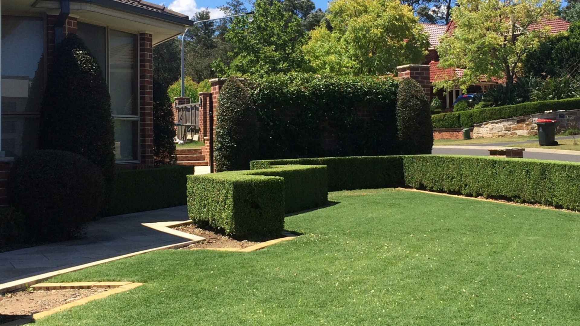 lawn ready for spring